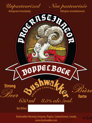 Harbinger Maibock-label