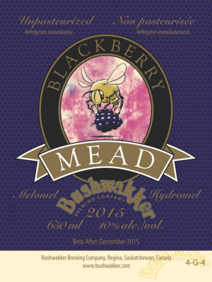 Blackberry Mead 2015-label