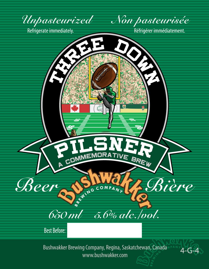 3DownPilsner-label