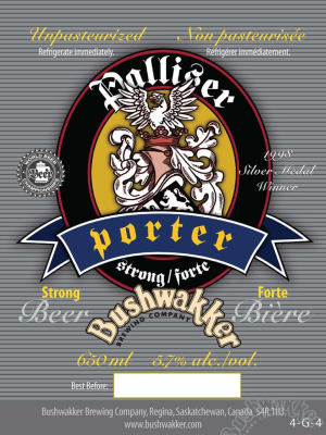Palliser Porter-label