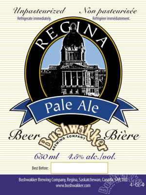 Regina Pale Ale-label